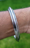Sarbloh Kara Pure Iron Sikh Chakri Kada Smooth Singh Loha Bangle 5Ks Kakar EE1