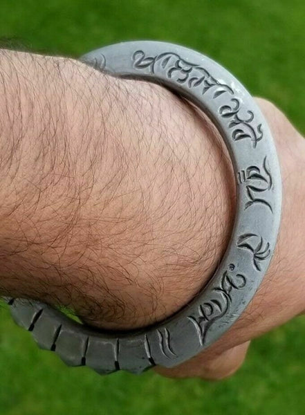 Sikh kara sarbloh bangle singh kaur khalsa mero roop hai khaas iron kada k18