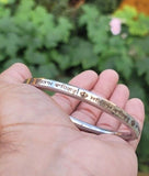 Satnam Waheguru Kara Sikh Khanda Bangle Stainless Steel Bracelet Dlat Kada E14R Unisex UK Stock