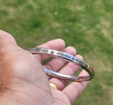 Satnam Waheguru Kara Sikh Khanda Bangle Stainless Steel Bracelet Dlat Kada E14R Unisex UK Stock