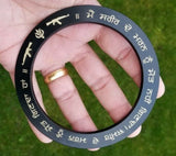 Sikh kara bhindranwale sant jarnail singh quote sarbloh bangle gurmukhi kada dd7