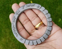 Sikh kara sarbloh bangle singh kaur khalsa mero roop hai khaas iron kada k18