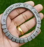 Sikh kara sarbloh bangle singh kaur khalsa mero roop hai khaas iron kada k18