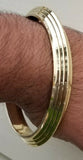 Sikh Brass Kara Gold Look Kada Singh Kaur Punjabi Bracelet Panjabi Gift M15 New