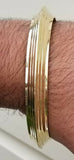 Sikh Brass Kara Gold Look Kada Singh Kaur Punjabi Bracelet Panjabi Gift M15 New
