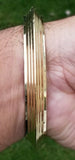 Sikh Brass Kara Gold Look Kada Singh Kaur Punjabi Bracelet Panjabi Gift M15 New