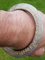 Sikh kara sarbloh mool mantar bangle singh kaur khalsa pure iron gurbani kada v7