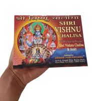 Shri Vishnu Chalisa Hindu Evil Eye Protection Good Luck Book Hindi English GG23