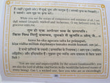 Shri Vishnu Chalisa Hindu Evil Eye Protection Good Luck Book Hindi English GG23