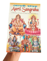 Collection of Aarti Sangrah Hindu Evil Eye Protection Good Luck Book Hindi GG21