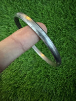 Pure Iron Kara Smooth Round Sarbloh Kada Sikh Bangle Singh Kaur Khalsa OF20 NEW