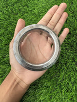 Pure Iron Kara Sarbloh Taksali Sikh Kada Lined Bangle Singh Kaur Khalsa OF13 NEW
