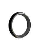 Chrome Plated Kara Thick Collar One Edge Kada Sikh Bangle Singh Kaur Khalsa OF12