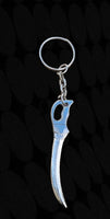 Steel hindu punjabi sikh singh kaur khalsa sword kirpan key chain key ring gg1a