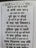 Sikh Hindi Sunder Gutka Sahib Ji Steek Jap Ji Jaap Rehras Anand Bani Book VVV34