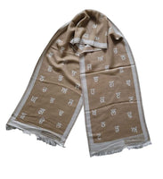 Gurmukhi Alphabet Muffler Punjab Map Scarf Indian Panjabi JPPunjabi Lohri Scarve