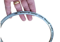 Sarbloh Chakar Mool Mantar Dumala Dastar Ring Pure Iron Kara Khalsa Sikh Chakram