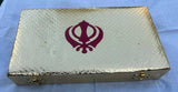 Gutka Sahib Gurbani Satkar Fancy Box Sikh Holy Nitnem Sukhmani book Padded Gift