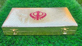 Gutka Sahib Gurbani Satkar Fancy Box Sikh Holy Nitnem Sukhmani book Padded Gift