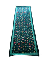 Gurmukhi Urra Airra Alphabet Panjabi Velvet Shawl Punjabi Indian Stole Warm Lohi