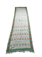 Gurmukhi Urra Airra Alphabet Panjabi Woolen Shawl Punjab Map Indian Stole Lohi