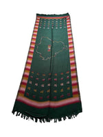 Gurmukhi Urra Airra Alphabet Panjabi Woolen Shawl Punjab Map Indian Stole Lohi