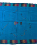 Gurmukhi Urra Airra Alphabet Panjabi Woolen Shawl Punjab Map Indian Stole Lohi