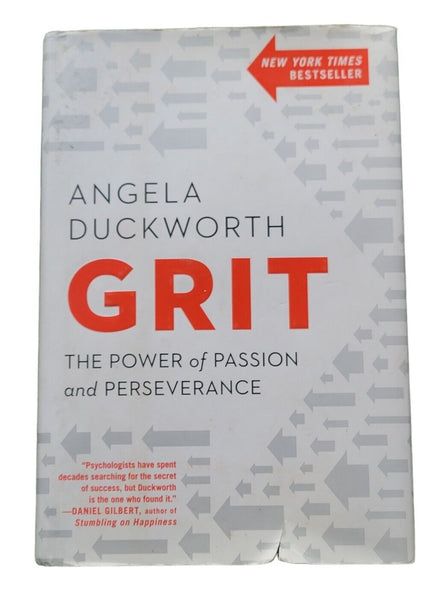 Grit Angela Duckworth The Power of Passion and Preservance Best English Book New