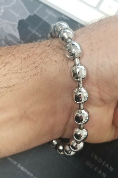 Stainless Steel Meditation Kada / Kara Bracelet – Singh Simarana, Sikh Hindu, Size H16