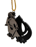 Wooden Sikh Baba Deep Singh Khanda Bhindranwale Car Mirror Pendant Hanger QQ10R