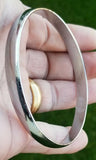 Sikh Iron Kara Smooth Design Singh Kaur Khalsa Kada Bangle Kakaar 5Ks Unisex W8G Gift