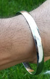 Sikh Iron Kara Smooth Design Singh Kaur Khalsa Kada Bangle Kakaar 5Ks Unisex W8G Gift
