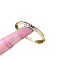 Sikh Khanda Kara Laser Engraved Gold Plated Bangle Edged Kada Singh Kaur S31 NEW
