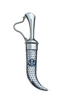 Stainless Steel Kirpan Sikh Siri Sahib Singh Diamond Design Khanda Engraved F32