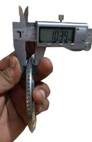 Sarbloh Kara Gurmukhi Bangle Sabhni Challa Maria Chakri Cut Kada Sikh Iron CC37