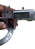 Sarbloh Kara Gurmukhi Bangle Sabhni Challa Maria Chakri Cut Kada Sikh Iron CC37