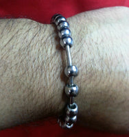 Meditation Praying Steel Beads Buddhism Hindu Muslim Sikh Singh Simarana Kara J8