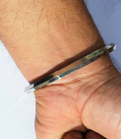 Stainless Steel Stunning One Edge Traditional Sikh Kara Punjabi Kada Kakar D1A1