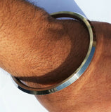 Stainless Steel Stunning One Edge Traditional Sikh Kara Punjabi Kada Kakar D1A1