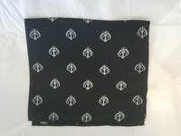 Sikh punjabi singh kaur black khalsa khandas bandana head wrap gear rumal hanky