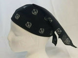 Sikh punjabi singh kaur black khalsa khandas bandana head wrap gear rumal hanky