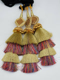 Indian Punjabi Pranda Mehndi Jagoo Mirror Bridal Patiala Paranda Hair Braid GG2