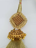 Indian Punjabi Pranda Mehndi Jagoo Mirror Bridal Patiala Paranda Hair Braid GG2