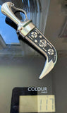 Stunning Stainless Steel Ceremonial SIKH Siri Sahib Black Singh Kaur design MK6