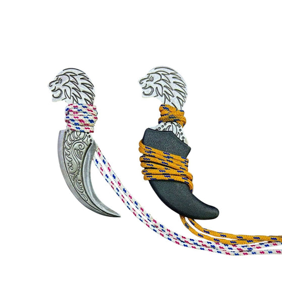Khalsa Sarbloh punch Pure iron punjabi sikh singh kaur taksali Lion Shastar A7A