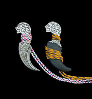 Khalsa Sarbloh punch Pure iron punjabi sikh singh kaur taksali Lion Shastar A7A