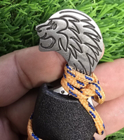 Khalsa Sarbloh punch Pure iron punjabi sikh singh kaur taksali Lion Shastar A7A