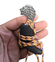 Khalsa Sarbloh punch Pure iron punjabi sikh singh kaur taksali Lion Shastar A7A
