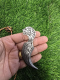 Khalsa Sarbloh punch Pure iron punjabi sikh singh kaur taksali Lion Shastar A7A