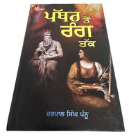 Pathar Ton Rang Tak Harpal Singh Pannu Gurmukhi Punjabi Literature Reading Book